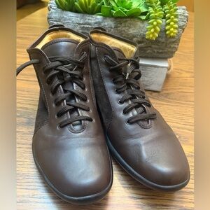 Ermenegildo Zegna Dark Brown Leather Boots